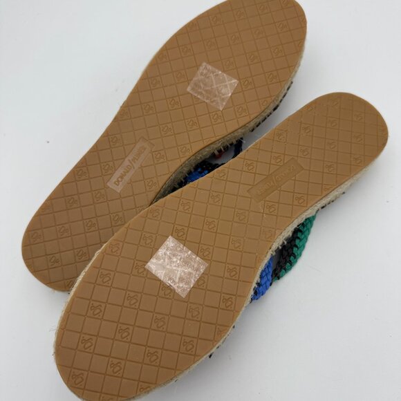 Donald/Pliner Multi color leather strap Sandals Size 9.5 in NIB - Picture 6 of 12